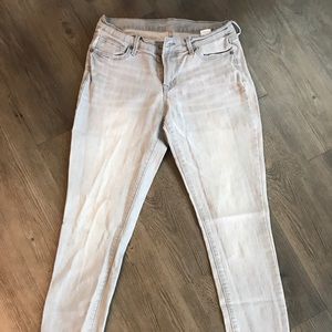 Old navy light gray skinny jeans